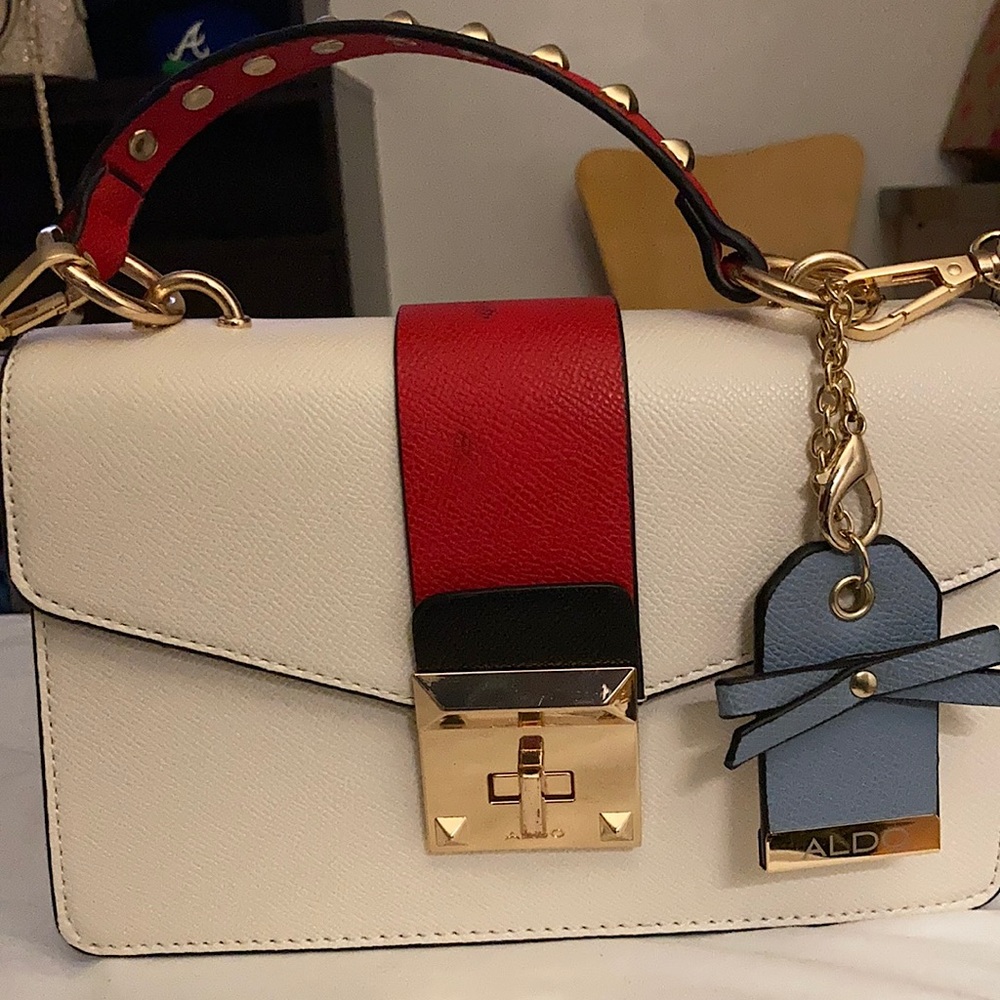 aldo tri-color bag